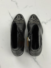 Lazamani Damen Leder Stiefeletten Schwarz mit Nieten Gr. 38 Vinted