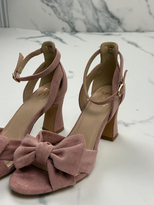 Friends Like These Damen Sandalen Rosa mit Schleife Gr. 38