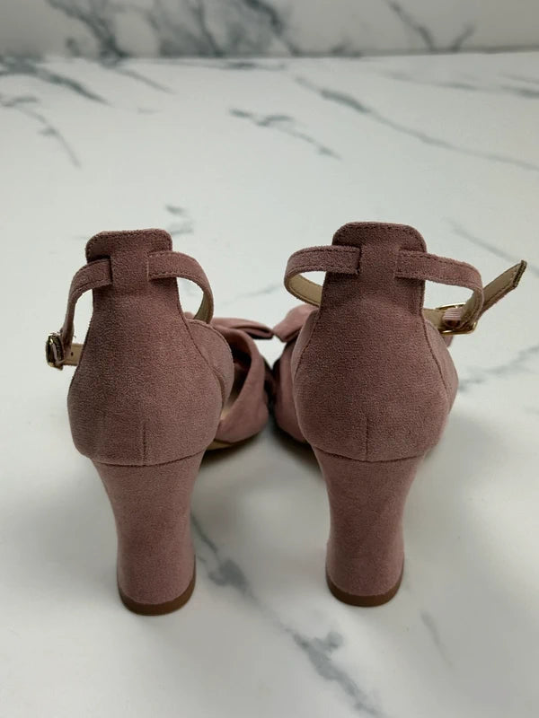 Friends Like These Damen Sandalen Rosa mit Schleife Gr. 38