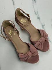 Friends Like These Damen Sandalen Rosa mit Schleife Gr. 38