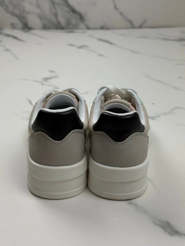 Liu Jo Damen Sneaker Beige Blau Mint Gr. 35