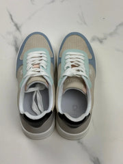 Liu Jo Damen Sneaker Beige Blau Mint Gr. 35