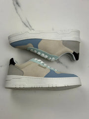 Liu Jo Damen Sneaker Beige Blau Mint Gr. 35