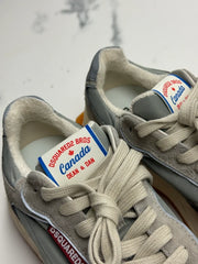 Dsquared2 Sprinter Herren Sneaker Grau Gr. 43 Made in Italy