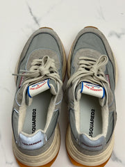 Dsquared2 Sprinter Herren Sneaker Grau Gr. 43 Made in Italy
