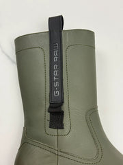 G-Star RAW Kafey PFM HGH Damen Leder Boots Schwarz Olivgrün Gr. 36