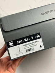 G-Star RAW Kafey PFM HGH Damen Leder Boots Schwarz Olivgrün Gr. 36