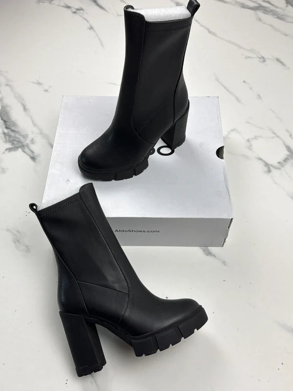 Aldo Ilanna Damen Stiefeletten Schwarz Gr. 37