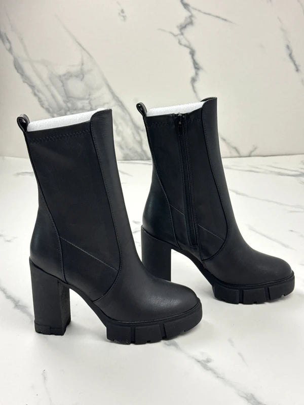 Aldo Ilanna Damen Stiefeletten Schwarz Gr. 37