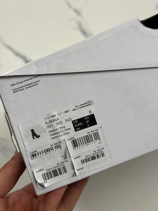 Aldo Ilanna Damen Stiefeletten Schwarz Gr. 37