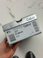 Gabor Damen Pumps Silber Metallic Glitzer Gr. 37,5 Elegant
