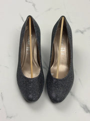 Gabor Damen Pumps Silber Metallic Glitzer Gr. 37,5 Elegant