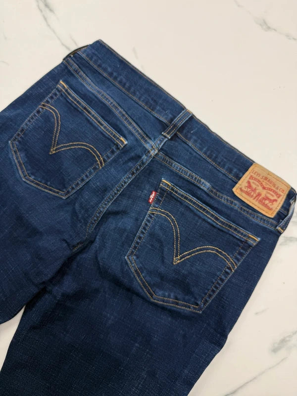 Levi’s Damen Boyfriend Jeans Blau Gr. M W29 L27 Stretch
