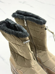 Marco Tozzi Damen Winterstiefel Khaki Neu