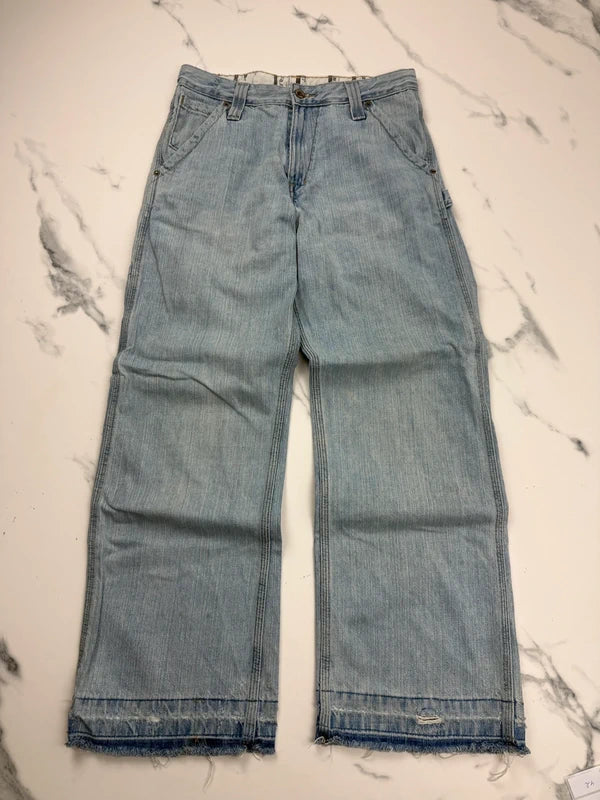 Levi’s 518 Damen Jeans Hellblau Gr. M W29 L29 Straight Fit 100% Baumwolle