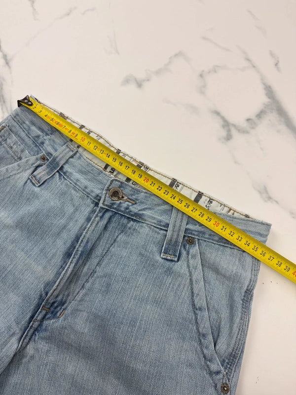Levi’s 518 Damen Jeans Hellblau Gr. M W29 L29 Straight Fit 100% Baumwolle