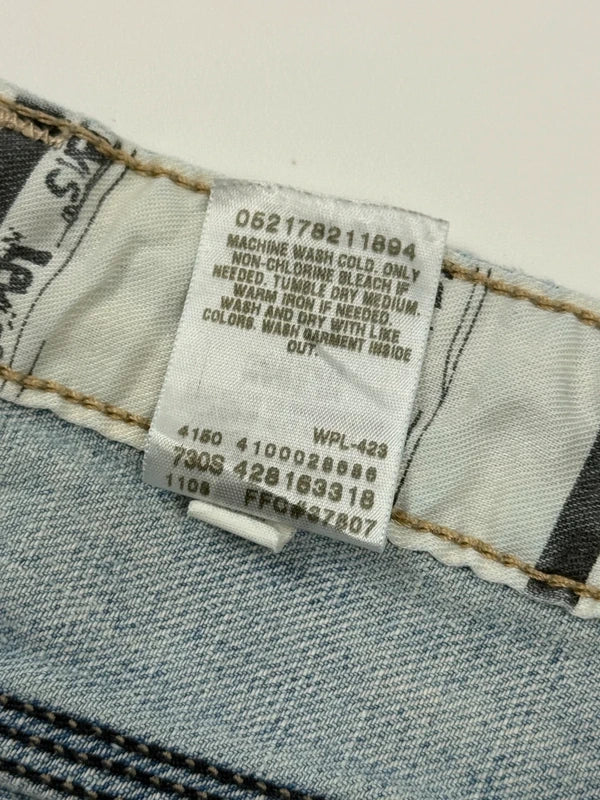 Levi’s 518 Damen Jeans Hellblau Gr. M W29 L29 Straight Fit 100% Baumwolle