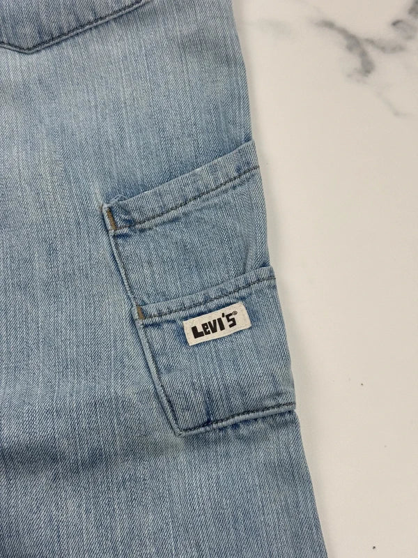 Levi’s 518 Damen Jeans Hellblau Gr. M W29 L29 Straight Fit 100% Baumwolle