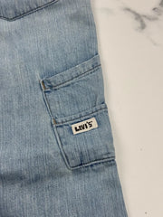 Levi’s 518 Damen Jeans Hellblau Gr. M W29 L29 Straight Fit 100% Baumwolle