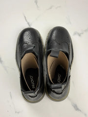 Inuovo Damen Chelsea Boots Leder Schwarz Gr. 41