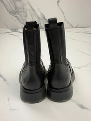Inuovo Damen Chelsea Boots Leder Schwarz Gr. 41