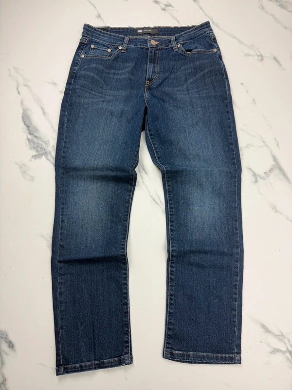 Levi’s Damen Jeans Dunkelblau Gr. M W29 L30 Mid Rise Skinny Stretch