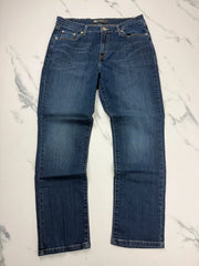 Levi’s Damen Jeans Dunkelblau Gr. M W29 L30 Mid Rise Skinny Stretch