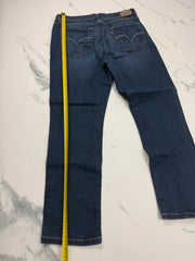 Levi’s Damen Jeans Dunkelblau Gr. M W29 L30 Mid Rise Skinny Stretch