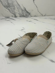 PAEZ Gum Original Classic Surfy Lurex Damen Espadrilles Hellblau Beige Gr. 41