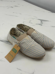 PAEZ Gum Original Classic Surfy Lurex Damen Espadrilles Hellblau Beige Gr. 41