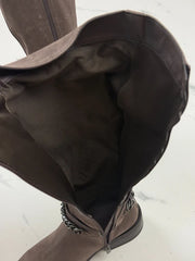 Inuovo Damen Stiefel Braun Leder Gr. 39 Neu