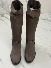 Inuovo Damen Stiefel Braun Leder Gr. 39 Neu