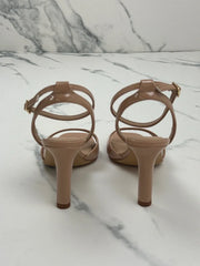 ALDO Sake Damen Sandalen mit Absatz Nude Braun Gr. 38,5 Neu