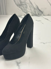 Primadonna Collection Damen Pumps Schwarz Plateau High Heels Gr. 36