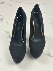 Primadonna Collection Damen Pumps Schwarz Plateau High Heels Gr. 36