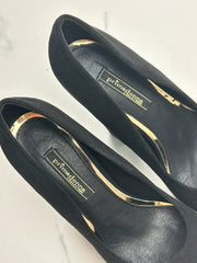 Primadonna Collection Damen Pumps Schwarz Plateau High Heels Gr. 36