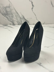 Primadonna Collection Damen Pumps Schwarz Plateau High Heels Gr. 36