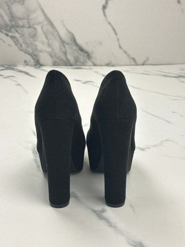 Primadonna Collection Damen Pumps Schwarz Plateau High Heels Gr. 36