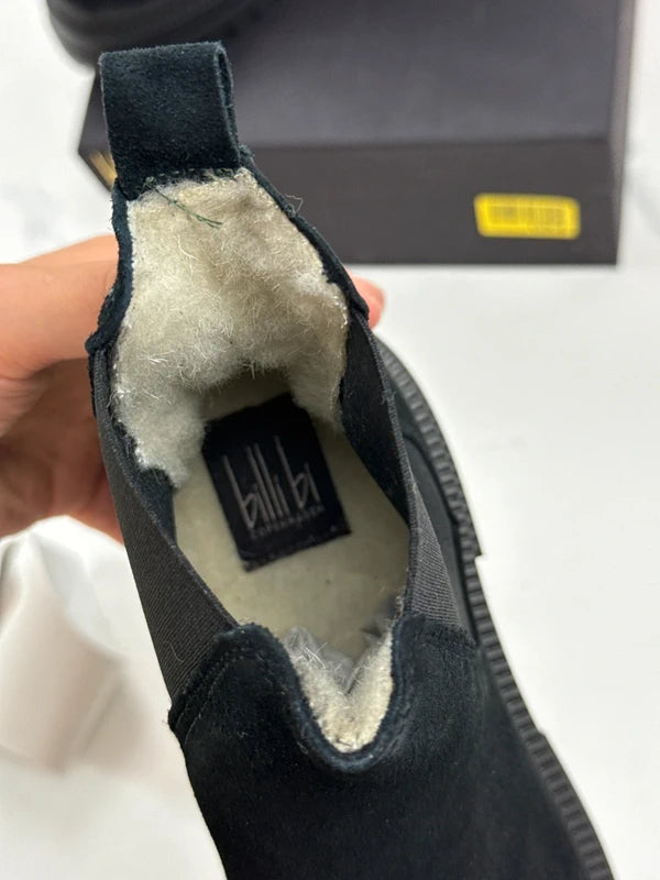 Billi Bi Copenhagen Damen Chelsea Boots Schwarz Wildleder Gr. 39
