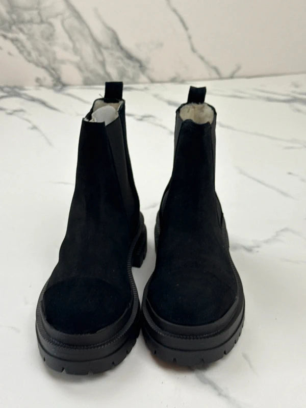 Billi Bi Copenhagen Damen Chelsea Boots Schwarz Wildleder Gr. 39