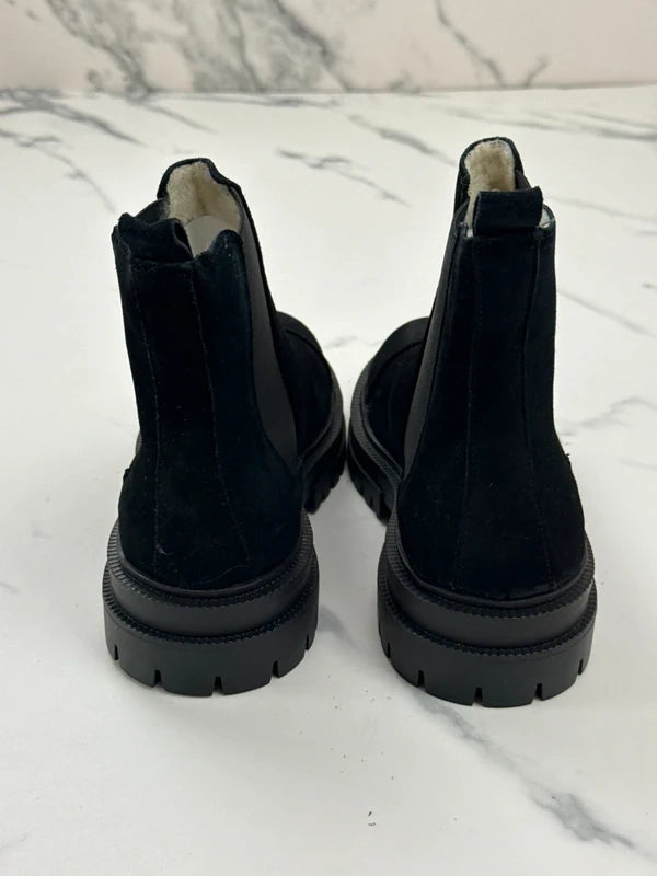 Billi Bi Copenhagen Damen Chelsea Boots Schwarz Wildleder Gr. 39