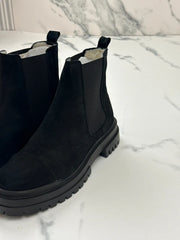 Billi Bi Copenhagen Damen Chelsea Boots Schwarz Wildleder Gr. 39