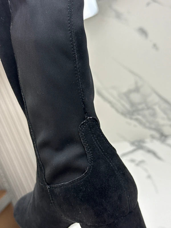Dune London Tahlia Damen Stiefel Schwarz Gr. 39