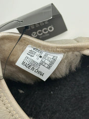 ECCO Street Tray W Damen Slip-On Sneaker Beige Leder Gr. 41 Neu