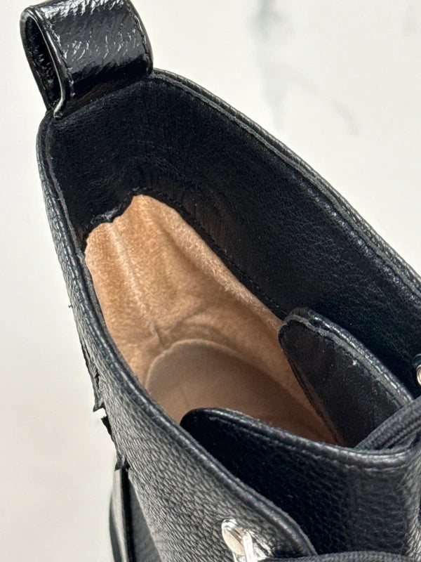 Vanessa Wu Damen Boots Schwarz Gr. 40
