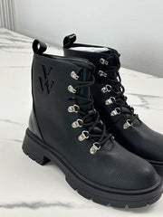 Vanessa Wu Damen Boots Schwarz Gr. 40