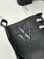 Vanessa Wu Damen Boots Schwarz Gr. 40