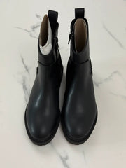 Cosmoparis Damen Leder Stiefeletten Schwarz Gr. 36 Neu