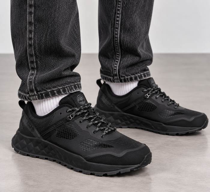 Timberland Solar Wave Low Sneaker Schwarz Gr. 37