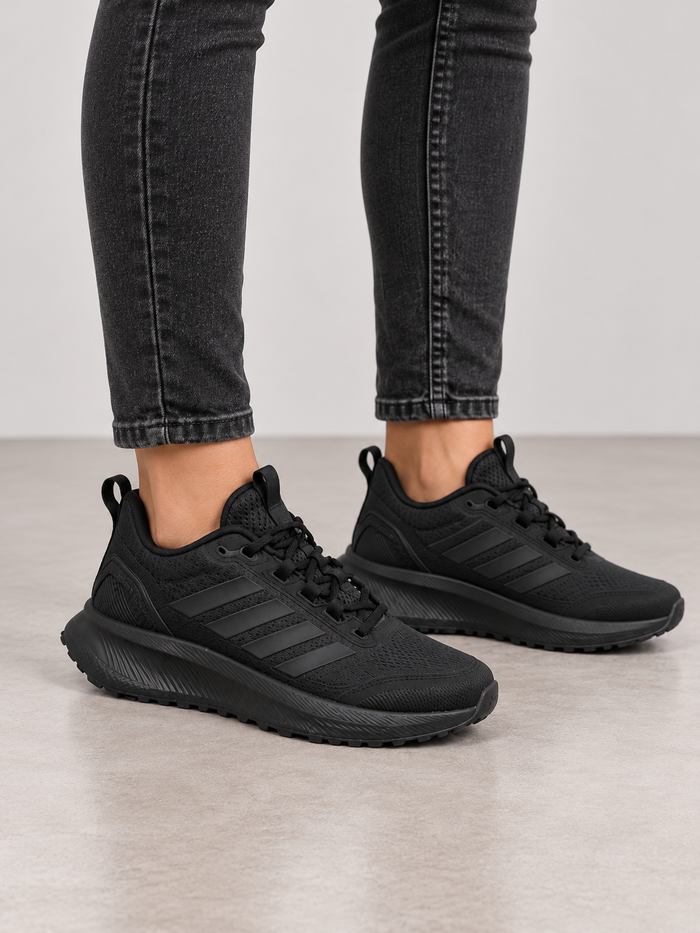 Adidas Runfalcon 5 TR W Damen Laufschuhe Schwarz Gr. 38 2/3